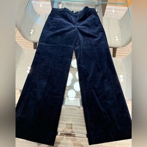 J. Crew Dark Blue Corduroy Trousers